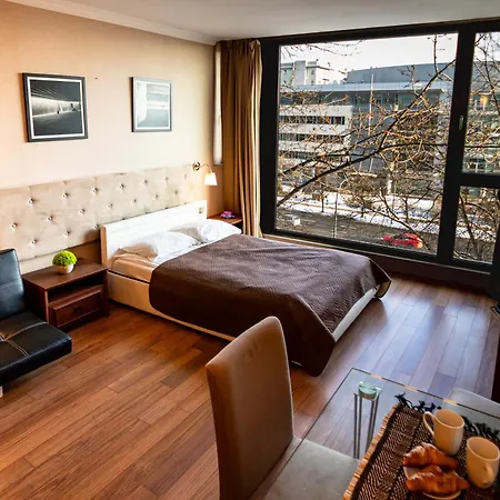 Triton Apartments In Varšava Pokoj fotografie