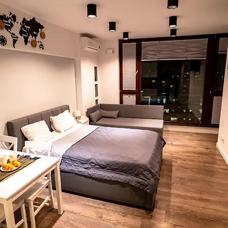 Triton Apartments In Varšava Pokoj fotografie