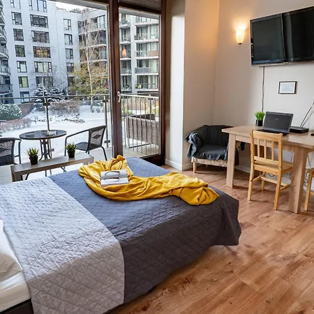 Triton Apartments In Varšava Exteriér fotografie